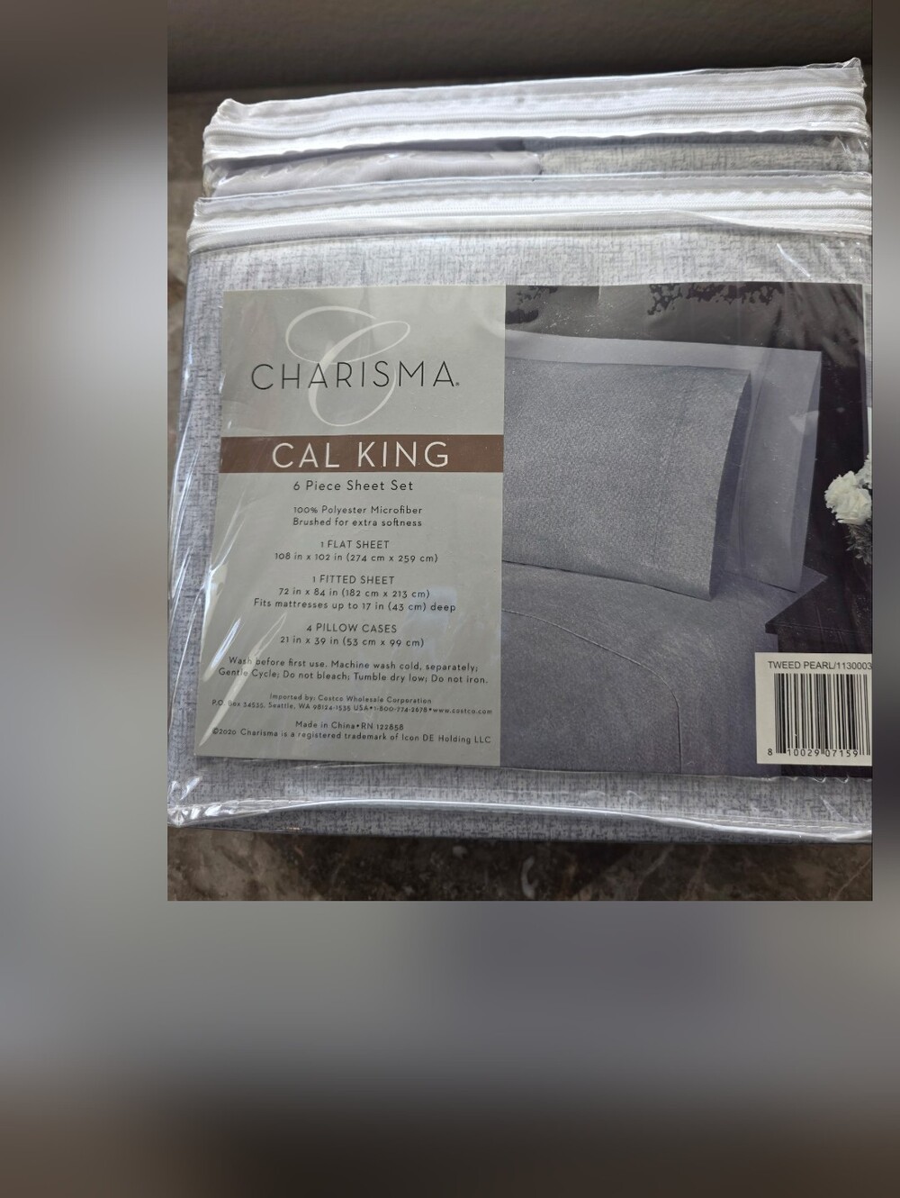 Cal-King Sheet Set
